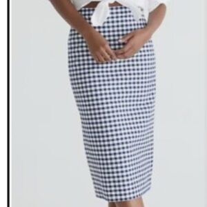 J. Crew Checkered Skirt, size 6